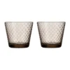 Tundra drinkglas 29 cl 2-pack, Linnen