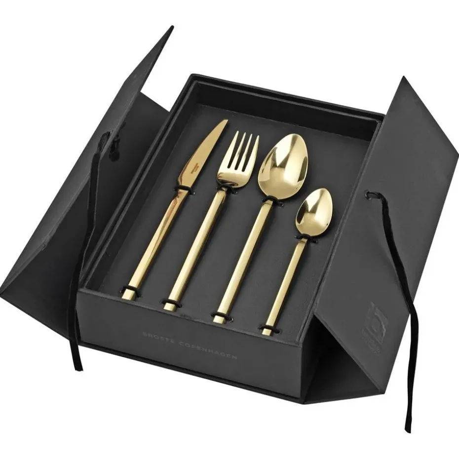 Tvis bestekset 16-delig, goud