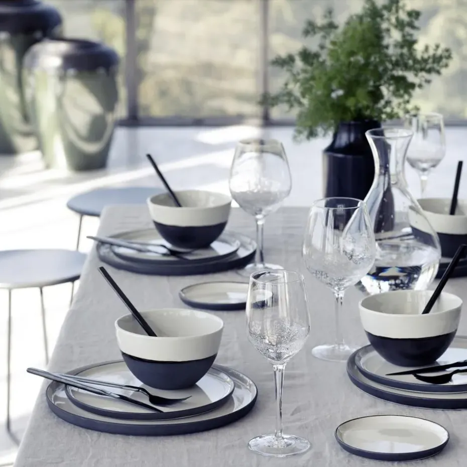 Tvis bestekset 16-delig, zwart-messing