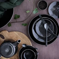 Tvis vork 4-pack, zwart