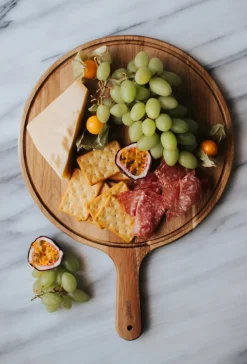 Ulli serveerplank Ø30,5 cm, Natuur