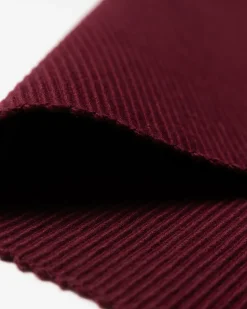 Uni placemat 35x46 cm 4-pack, Bourgondisch rood