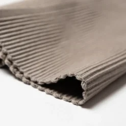 Uni placemat 35x46 cm 4-pack, Bruin grijs