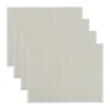 Uni placemat 35x46 cm 4-pack, Lichtgrijs