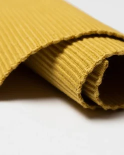 Uni placemat 35x46 cm 4-pack, Mosterdgeel