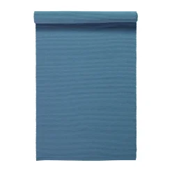 Uni tafelloper 45x150 cm, Diep zeeblauw