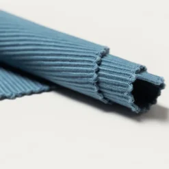 Uni tafelloper 45x150 cm, Diep zeeblauw