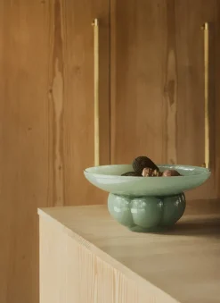 Uva glasschaal, Pastel green