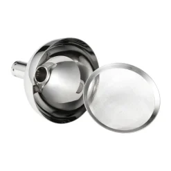 Valu dekantatietrechter met zeef, Roestvrij staal