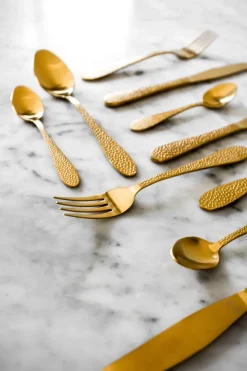 Vargen & Thor bestekset 16-delig, Nimbus, messing