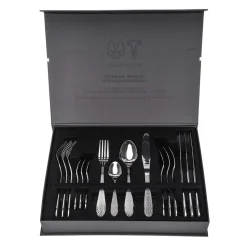 Vargen & Thor bestekset 16-delig, Gråfot, zilver
