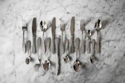 Vargen & Thor bestekset 16-delig, Gråfot, zilver