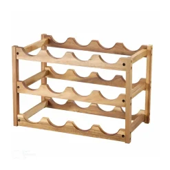 Varo wijnrek 12 flessen, Acacia