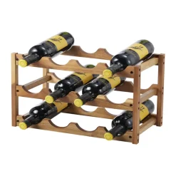 Varo wijnrek 12 flessen, Acacia