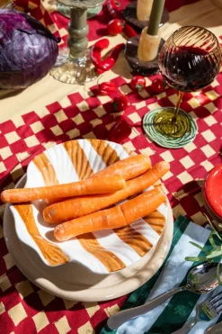 Veggie glasonderzetter Ø10 cm 2-pack, Groen