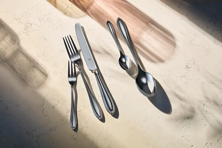 Verona bestekset cromargan glanzend, 60 onderdelen