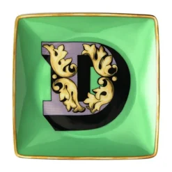 Versace Holiday Alphabet schotel 12 cm, D