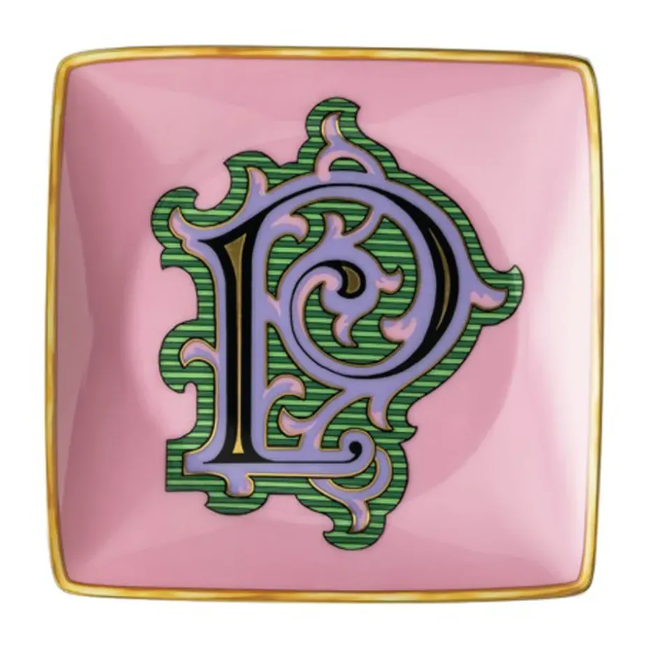 Versace Holiday Alphabet schotel 12 cm, P
