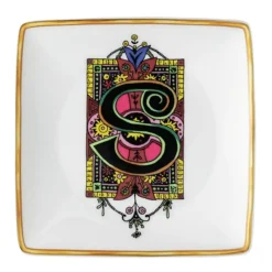 Versace Holiday Alphabet schotel 12 cm, S
