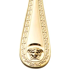 Versace Medusa dinerlepel verguld, 20,5 cm