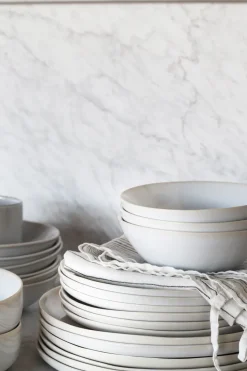 Vince bord 27 cm, Wit