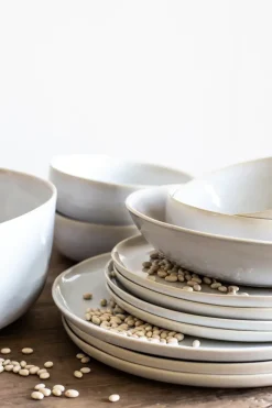 Vince bord 27 cm, Wit