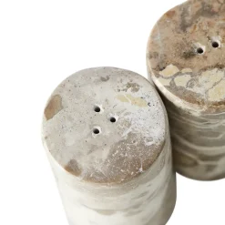 Vita peper- en zoutstel, Seashell