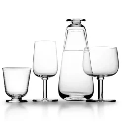 Viva glas op voet 25 cl 2-pack, Transparant