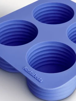 Viva ijsblokjesvorm 4 vakjes 13 cl, Zeeblauw