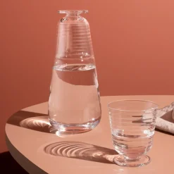 Viva karaf met glas, Transparant