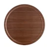 Viventium rond dienblad Ø 49 cm, walnoot