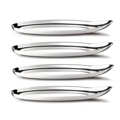 Wine onderzetter (glazen) 4-pack, Ø 9,6 cm.