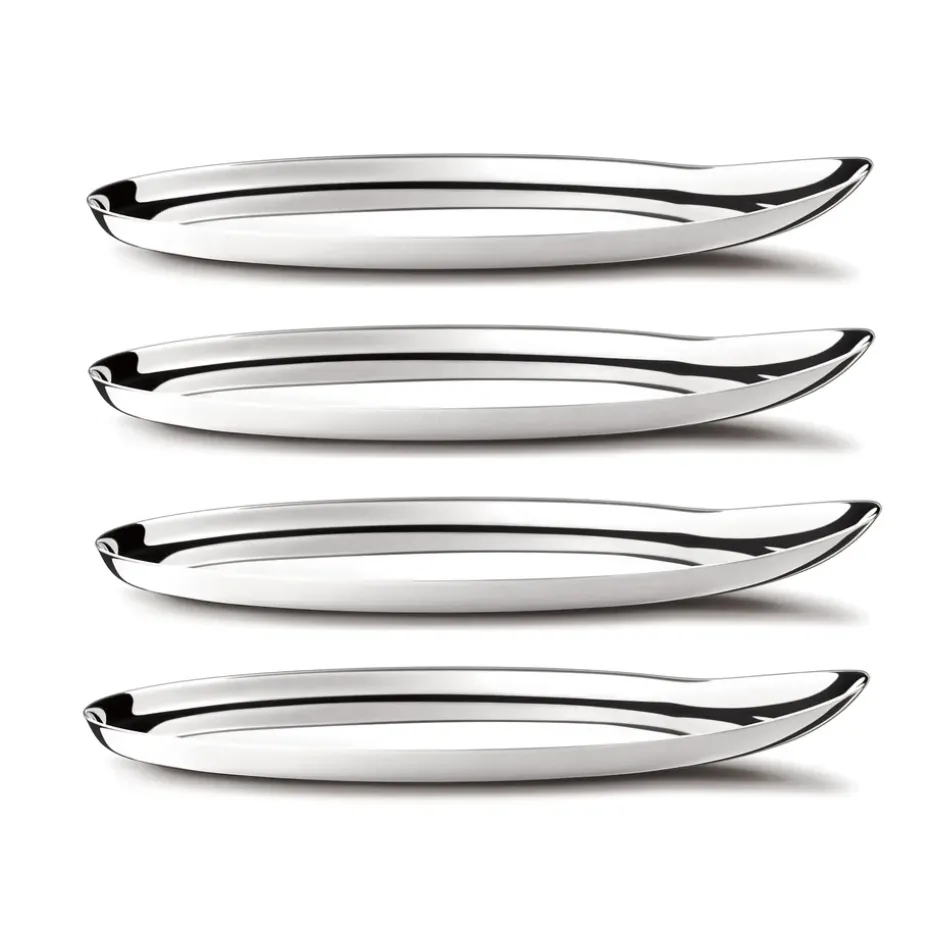 Wine onderzetter (glazen) 4-pack, Ø 9,6 cm.