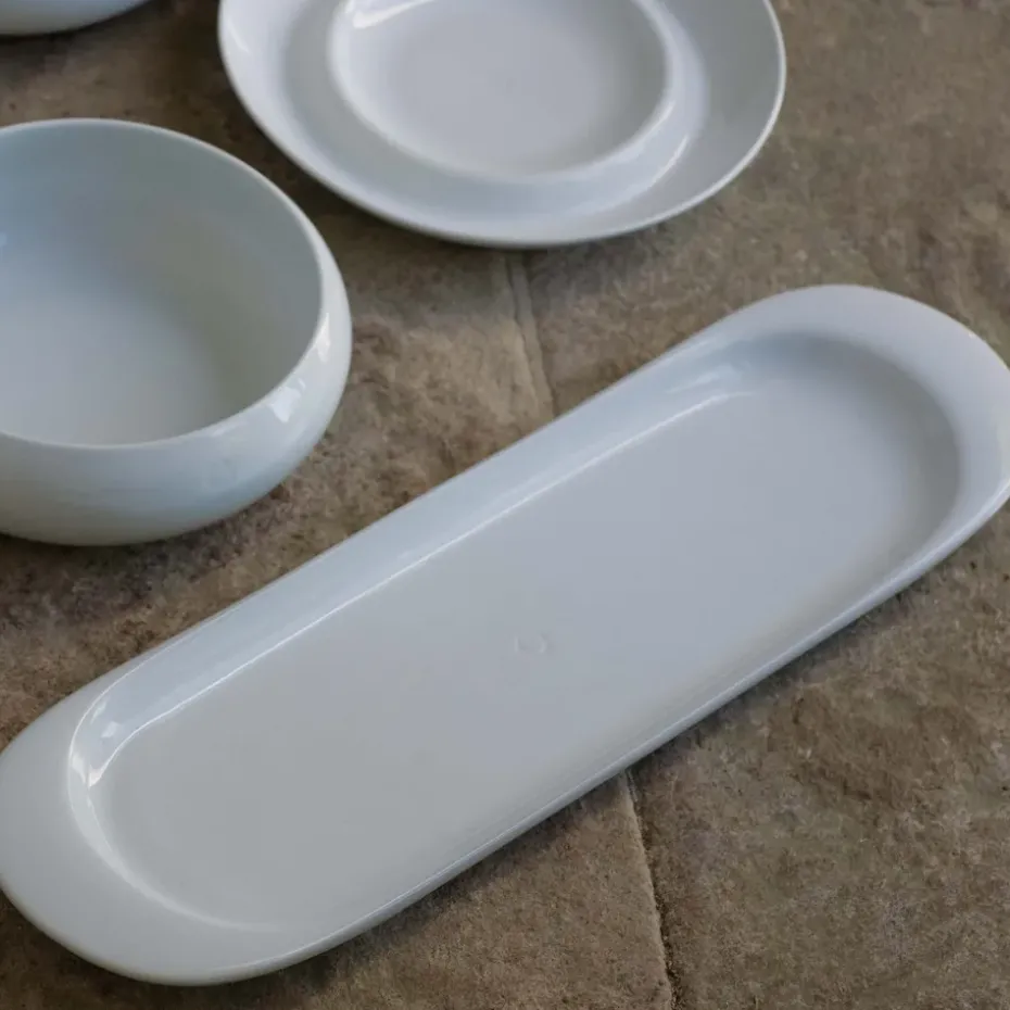 WING schotel 55 cm, White