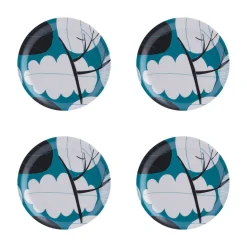 Winter Tree glasonderzetter 4-pack, ø 11 cm