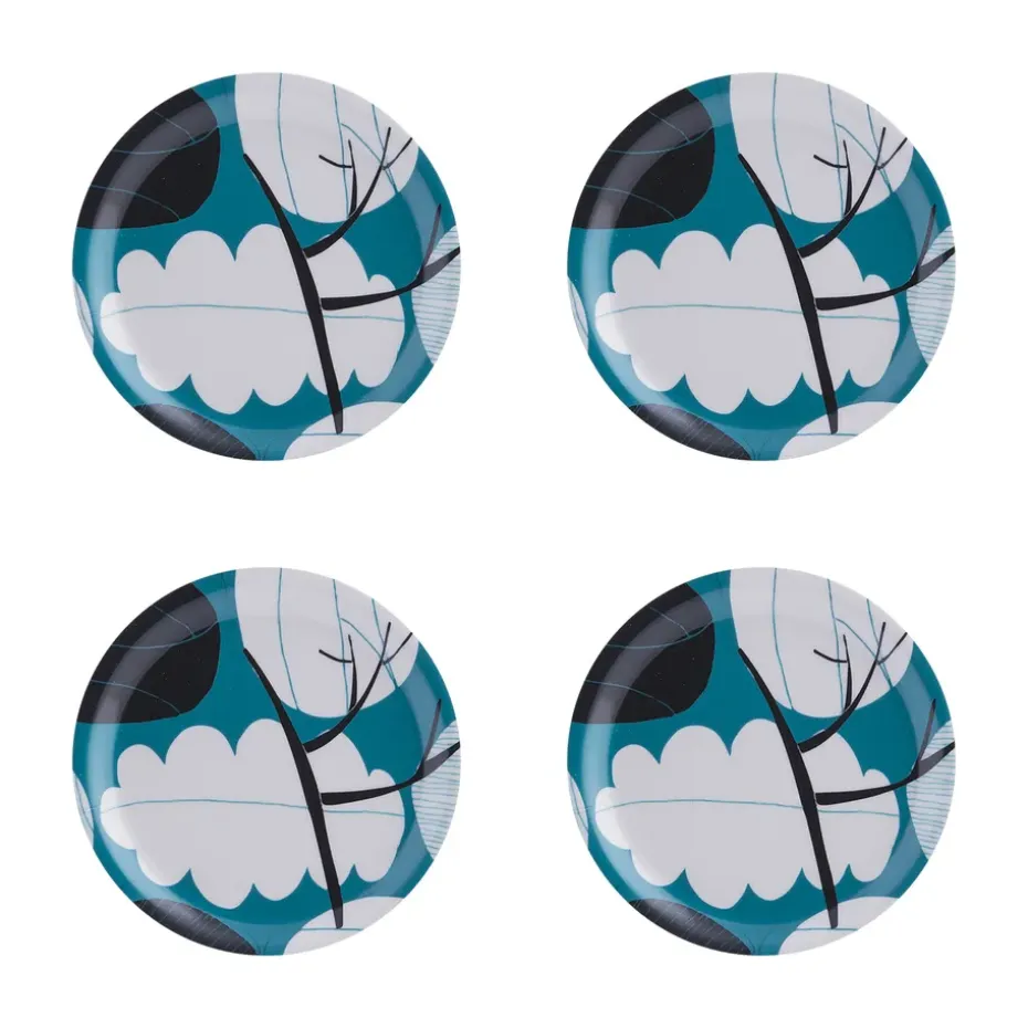 Winter Tree glasonderzetter 4-pack, ø 11 cm