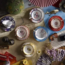 Wonderlust kleine theekop met schotel, jasmine bloom