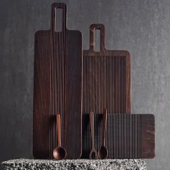 Yami snijplank voor brood 22x44 cm, Bruin