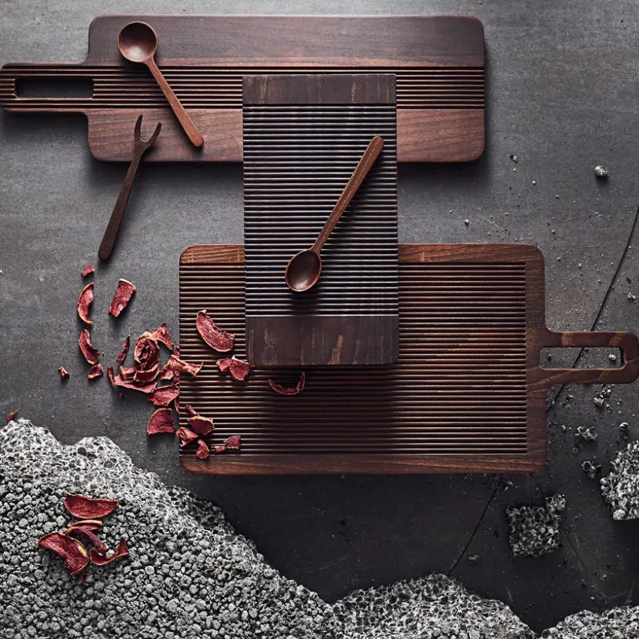 Yami snijplank voor brood 22x44 cm, Bruin