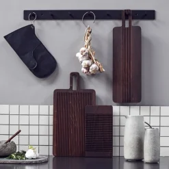 Yami tapasplankje 15x49 cm, Bruin