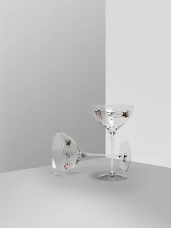 You and me together champagnecoupes 32 cl 2-pack, Clear / Multi