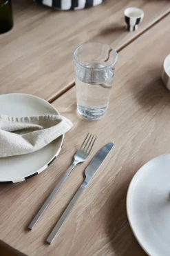 Yuka mes 4-pack, Brushed Steel