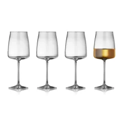 Zero wittewijnglas 43 cl 4-pack, Kristal