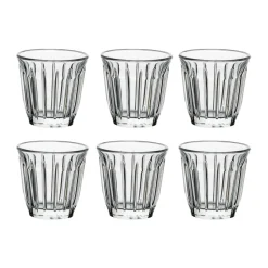 Zinc espressoglas 10 cl 6-pack, Transparant