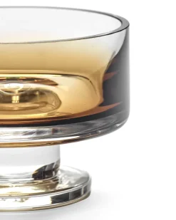 Zuma lage kom op voet S Ø8,5 cm, Amber