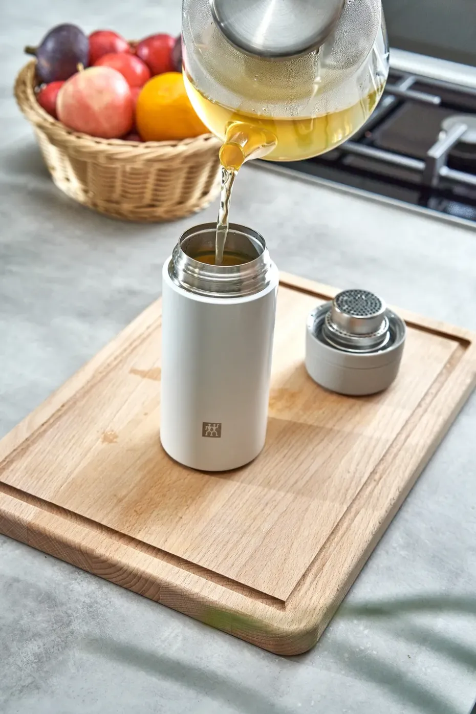 Zwilling Thermo Thermosfles 0,42 L, Zilver-wit