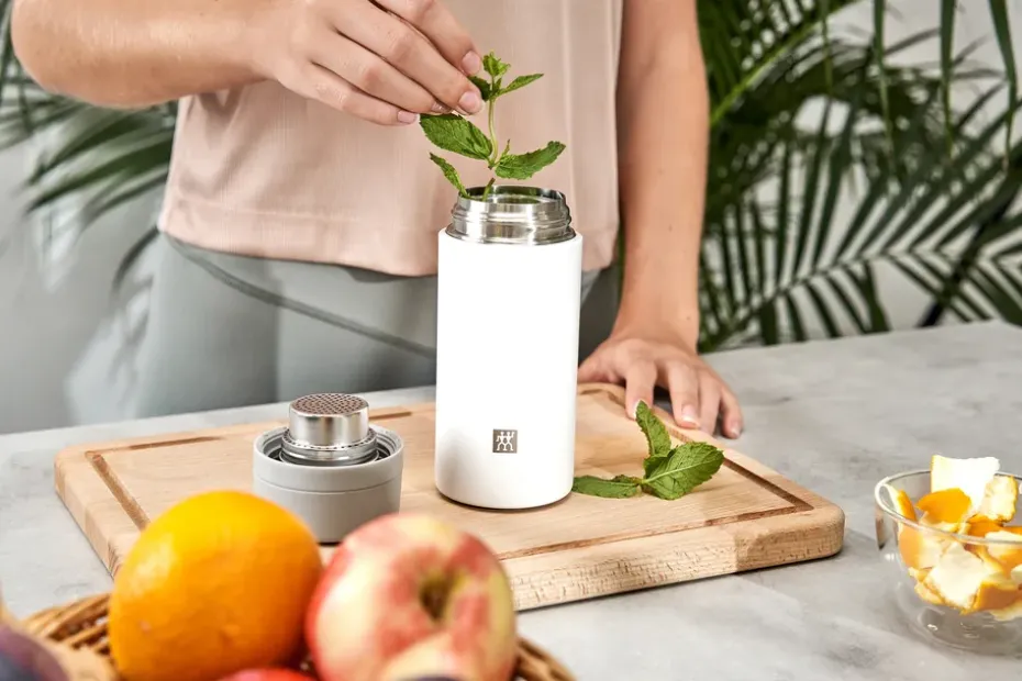 Zwilling Thermo Thermosfles 0,42 L, Zilver-wit